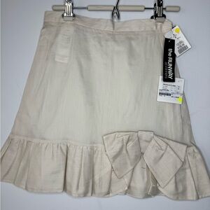 Red Valentino Linen Skirt – Size 40 (US 4/6)